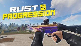 A Players Progression | 0-1500+ Hours | Rust