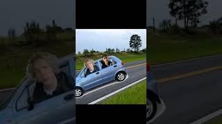 хозяева едут в матизе