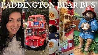 PADDINGTON BEAR AFTERNOON TEA LONDON BUS TOUR - TOURIST HIGHLIGHTS OF THE CITY & PADDINGTON MERCH!!!