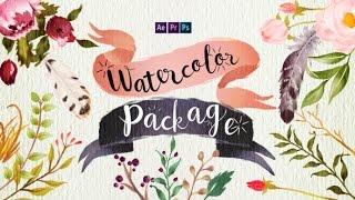 Handwriting Watercolor Package (by colorama)