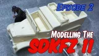 Modelling the SDKFZ 11 Tractor Episode 2