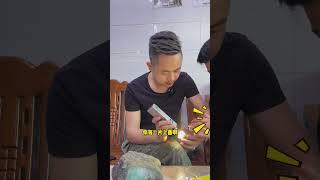 這料種沒有問題就賭底子的棉，越是這種一眼看不明白的留給我們的空間越大 ，#緬甸翡翠原石 #曼德勒直播