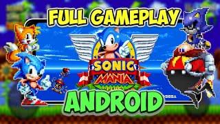 Sonic Mania Plus Android Port / Full Gameplay (Mania mode)