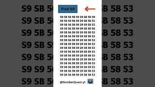 Only Geniuses Can Spot the Odd Number Out! |  147