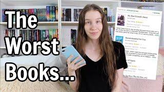 The Worst Books I've Ever Read (according to GoodReads)