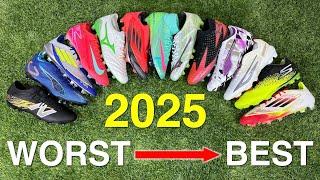 RANKING EVERY 2025 SPEED football boot from WORST to BEST