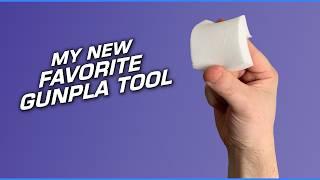 I Found a New Gunpla Secret Weapon: *Magic Erasers! (Generic Ones) | Midnight Hatter Gunpla