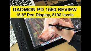 Pen Display Gaomon PD 1560 Test / Review (GER / ENG)