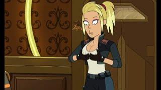 Female disguise bodysuit - Boy to Blonde Woman (TG) - Rick and Morty