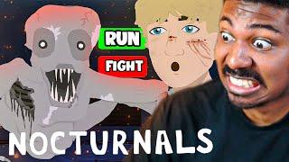 I SELECTED THE WORST DECISIONS IN NOCTURNALS!!! | Nocturnals Full game