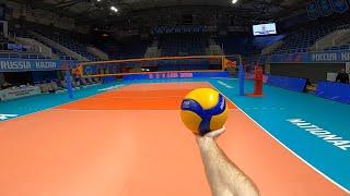 VOLLEYBALL FIRST PERSON GAME with Micah Christenson | ZENIT KAZAN | SETTER | USA national Team