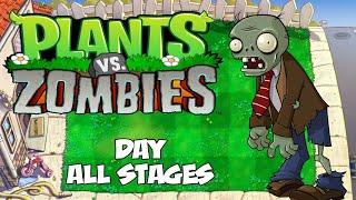 Plants Vs Zombies Walkthrough Chapter 1 - Day (All Levels, Android)