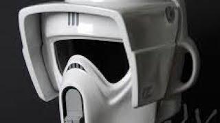 Как сделать шлем штурмовика скаута часть 1|How to make scout trooper helmet part 1