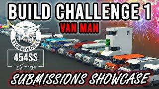 OVER 30 Build Challenge Submissions in Stormworks (Van Man Build Challenge)