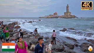 Kanyakumari(Cape Comorin), India The Southernmost City in India (4K HDR)