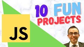 HTML CSS JavaScript projects for beginners  - 10 vanilla JavaScript projects