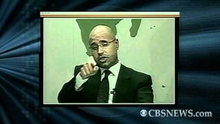 Qaddafi's son warns of civil war