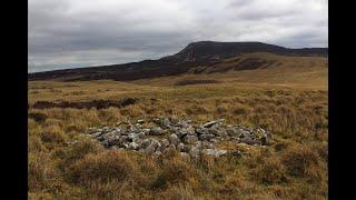Bronze Age cairn above Nant yr Olchfa, Carnedd Iago, Gwynedd