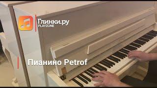 Пианино Petrof - Глинки.Ру PLAYZONE