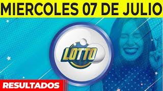 Sorteo Lotto y Lotto Revancha del miercoles 7 de julio del 2021