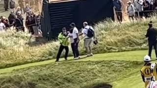 Billy Horschel Helps Security Thwart a 'Just Stop Oil' Protest at the Open Championship!