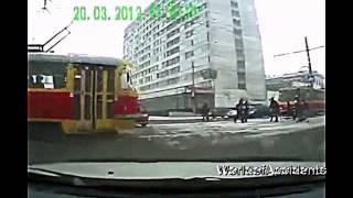 tram crash compilation part 1