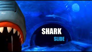 Unique SHARK SLIDE at Aquapark Reda, Poland