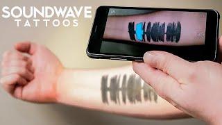 SKIN MOTION – Soundwave Tattoos You Can Hear With an App