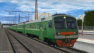 Москва Курская - Владимир на ЭД4М-0312 в Trainz 12