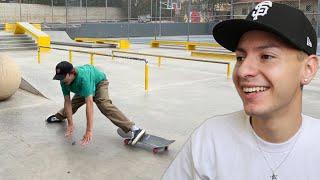 Yellow Skatepark with Gifted Hater!