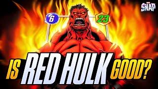 AN HONEST REVIEW of RED HULK [Marvel Snap First Impressions]