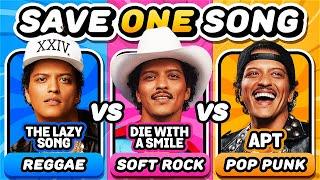 SAVE ONE SONG ⭐️ Per Singer in Different Genres ⭐️ Most Popular Singers  | Music Quiz Challenge