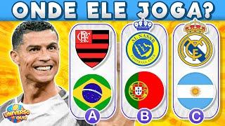 Adivinhe a SELEÇÃO e o CLUBE dos Jogadores - 4 | Adivinhe em qual Seleção e Clube eles Jogam