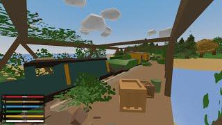 Unturned Map Speed Build #1: Abandoned Military Train