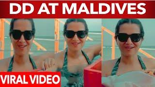 " This is for My Happiness " DD in SwimSuit | Viral Video | Maldives | Wetalkiess