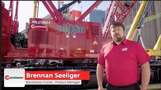 Manitowoc MLC150-1 Lattice-Boom Crawler Crane Virtual Launch