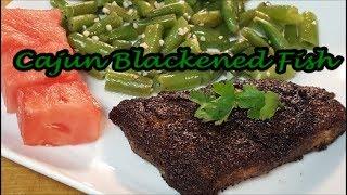 CAJUN BLACKENED FISH | RICHARD IN THE KITCHEN