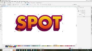 Text Effect coreldraw