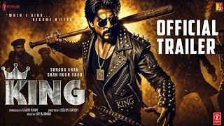 THE KING | Official Trailer | Shahrukh Khan | Suhana Khan | Bobby Deol | Red Chillies | Conceptual