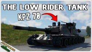 My favourite MBT is a low rider, the KPZ 70 | War Thunder