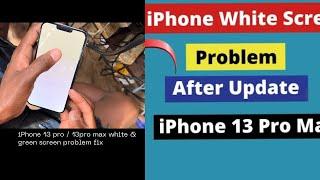 iPhone 13pro /13pro max white and green screen problem fix