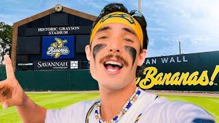 Savannah Bananas Home Game VLOG | Coach RAC!