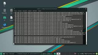 how to manual install nodejs, npm on manjaro xfce