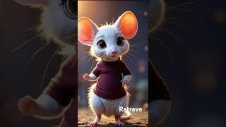 Adorable Rat Moves #cuterat #cute #ratdance #animaldance #ratrave #funny #aidance #airat