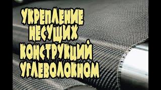 УГЛЕВОЛОКНО.  Углеродное волокно в строительстве.  Укрепление строений углеволокном.