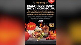 Olga's Kitchen unveils Hell Fire Detroit Spicy Chicken Olga