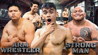 STRONGEST MAN VS ARM WRESTLER!! | TAGISAN ng LAKAS