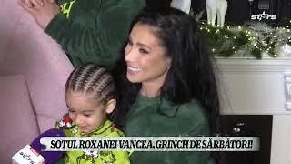 Roxana Vancea, ședință foto cu tematica „Grinch” alături de familie