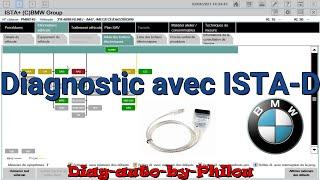 Diagnostic avec ISTA-D et aperçu de ista ( valise constructeur BMW )