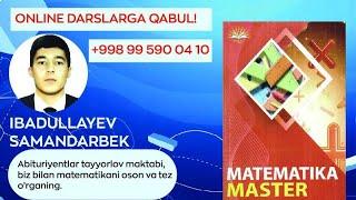 Master matematika kursi                                  (94-dars)   (2981-...3011)-misollar